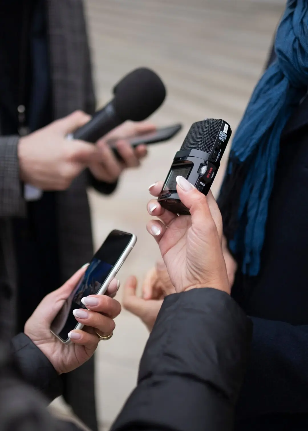 The Media home page image